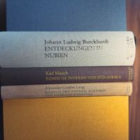 Alte abenteuerliche Reiseberichte - Erdmann - Set Afrika 3