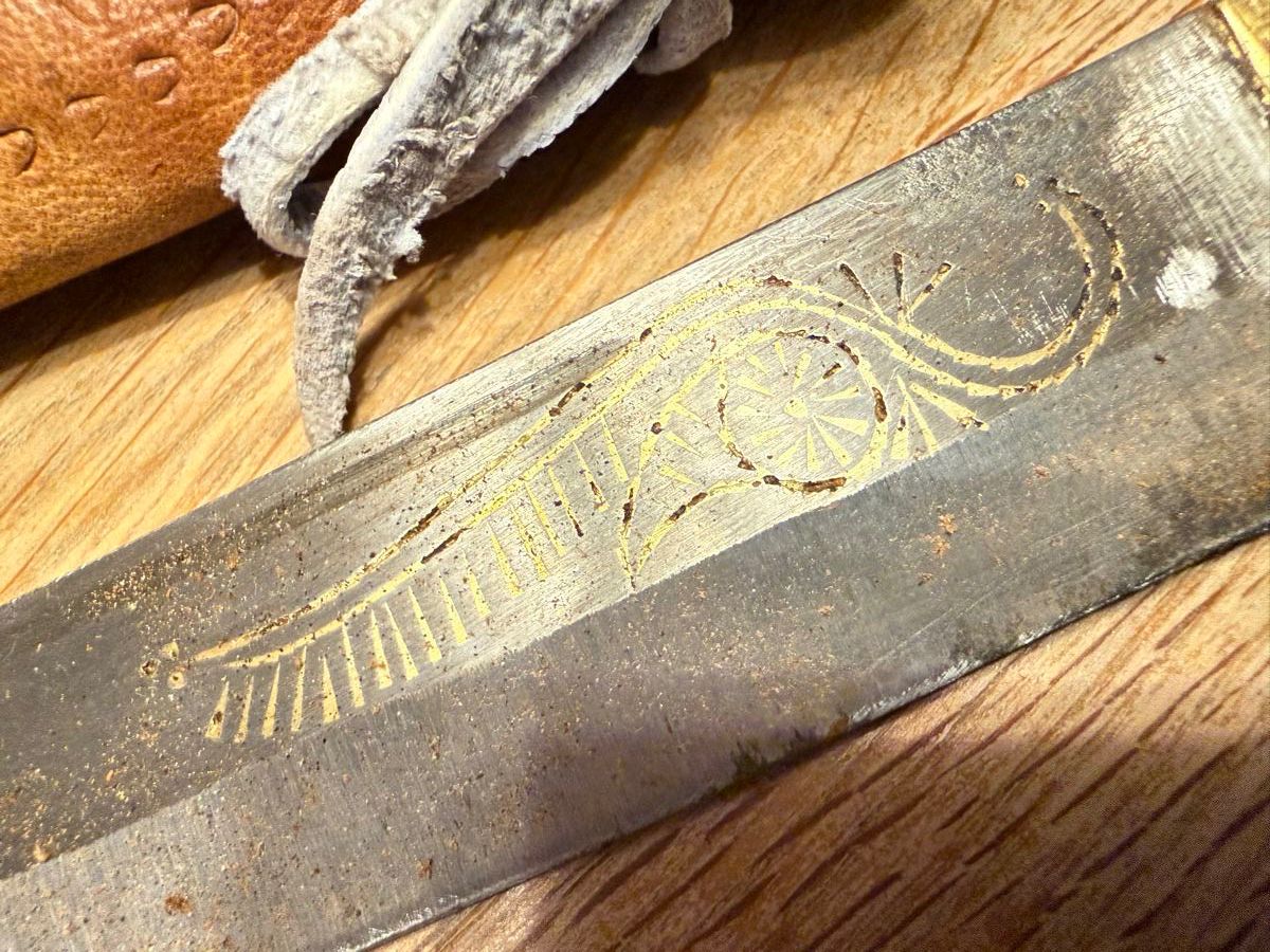 Accessori: Altes Messer mit Horn-Griff Jagdmesser – Usato da Goldach venduto da Messerguru 4