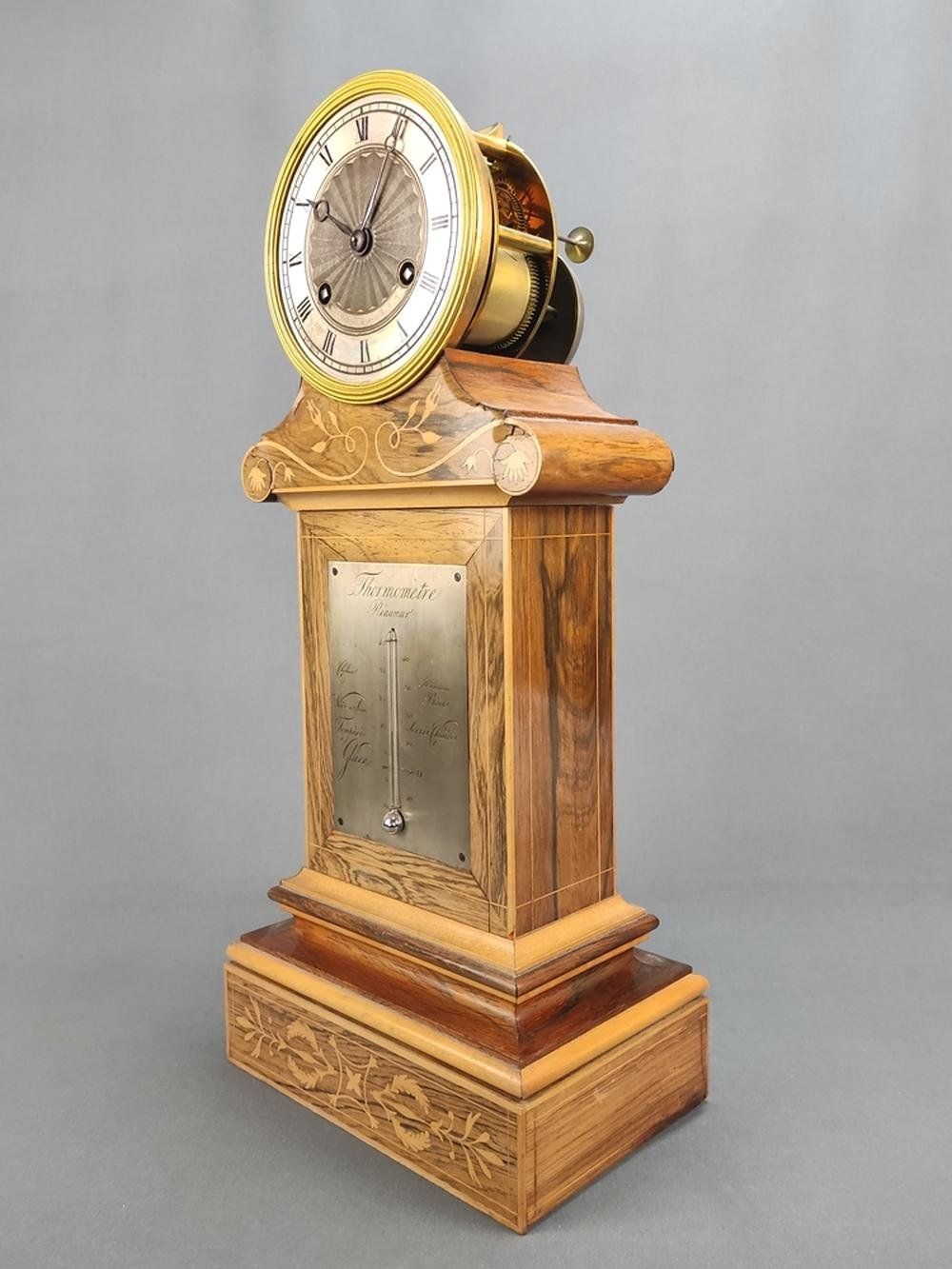 Orologi da terra & Orologi da parete: Table clock/fireplace clock with thermometer "Reamur" 🍃 – Usato da Morges venduto da 4WLS 2