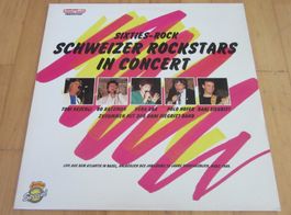 Langspielplatte "SCHWEIZER ROCKSTARS IN CONCERT"