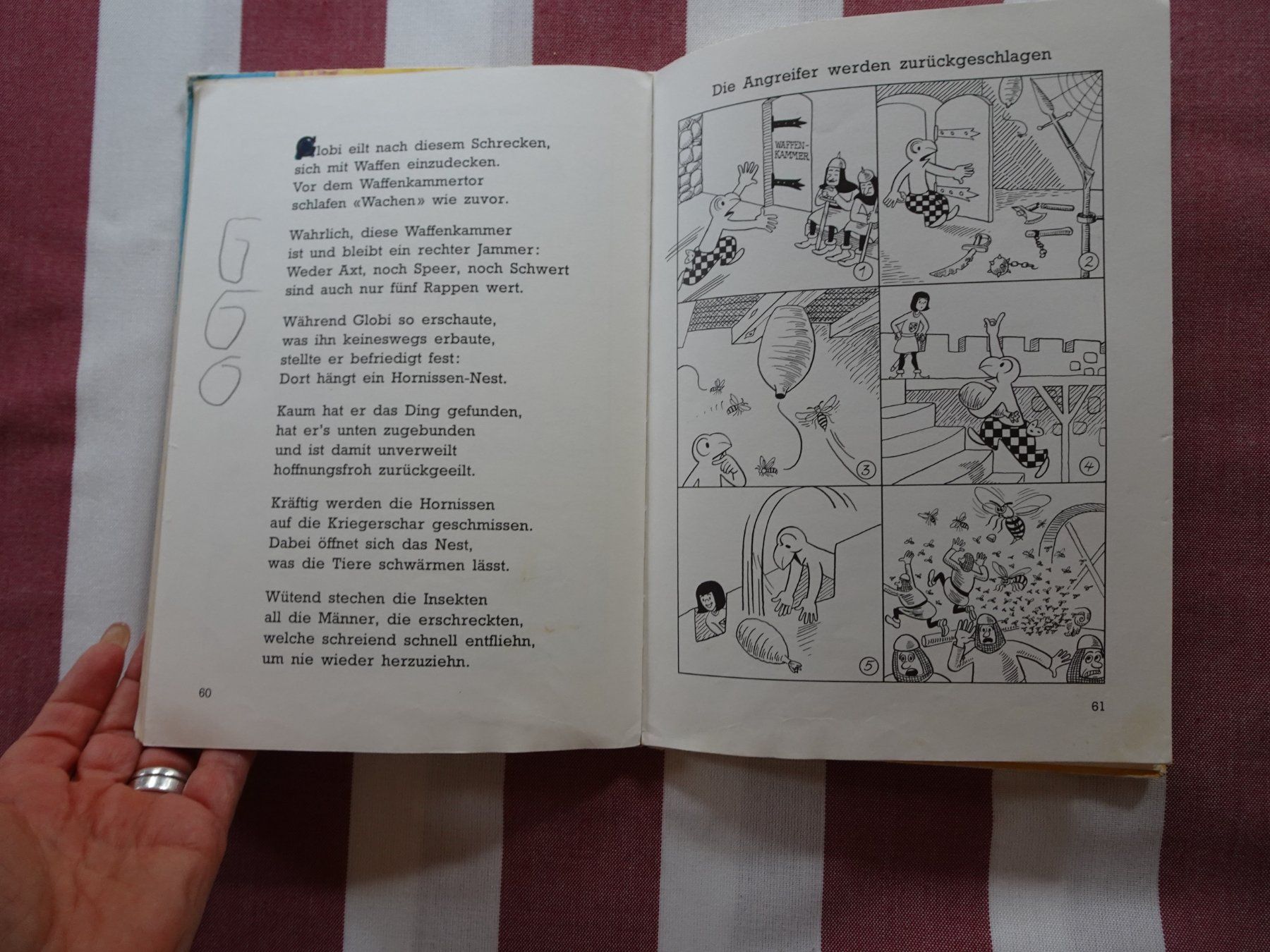 Fumetti: Wie Globi Ritter wurde - Leseexemplar / Malbuch - G504 – Usato da Küssnacht am Rigi venduto da Globi-Love 5