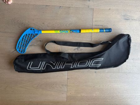 Unihockeystock von Unihoc für Kinder, inkl. Tasche