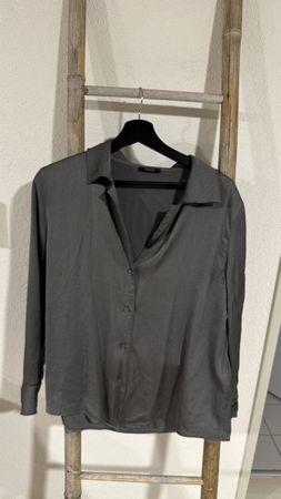 Elegant Satin Shirt - Massimo Dutti