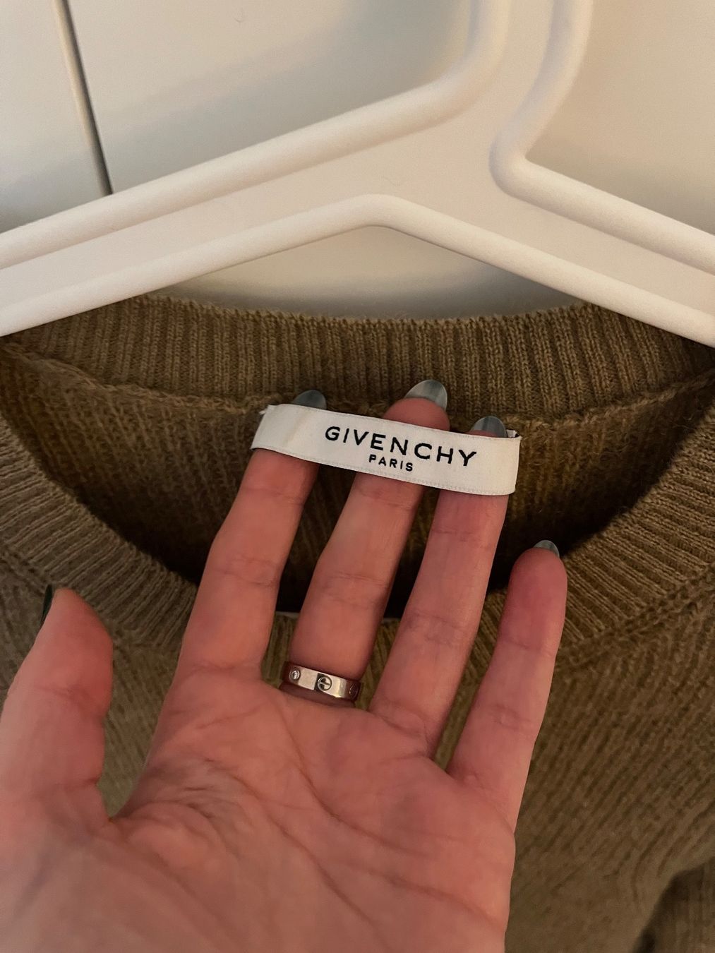 Givenchy Maglioni & Felpe: Damen Givenchy Pullover mit Spitzendetails aus Mohairwolle – Nuovo (secondo la descrizione) da Meilen venduto da Emma_321 3