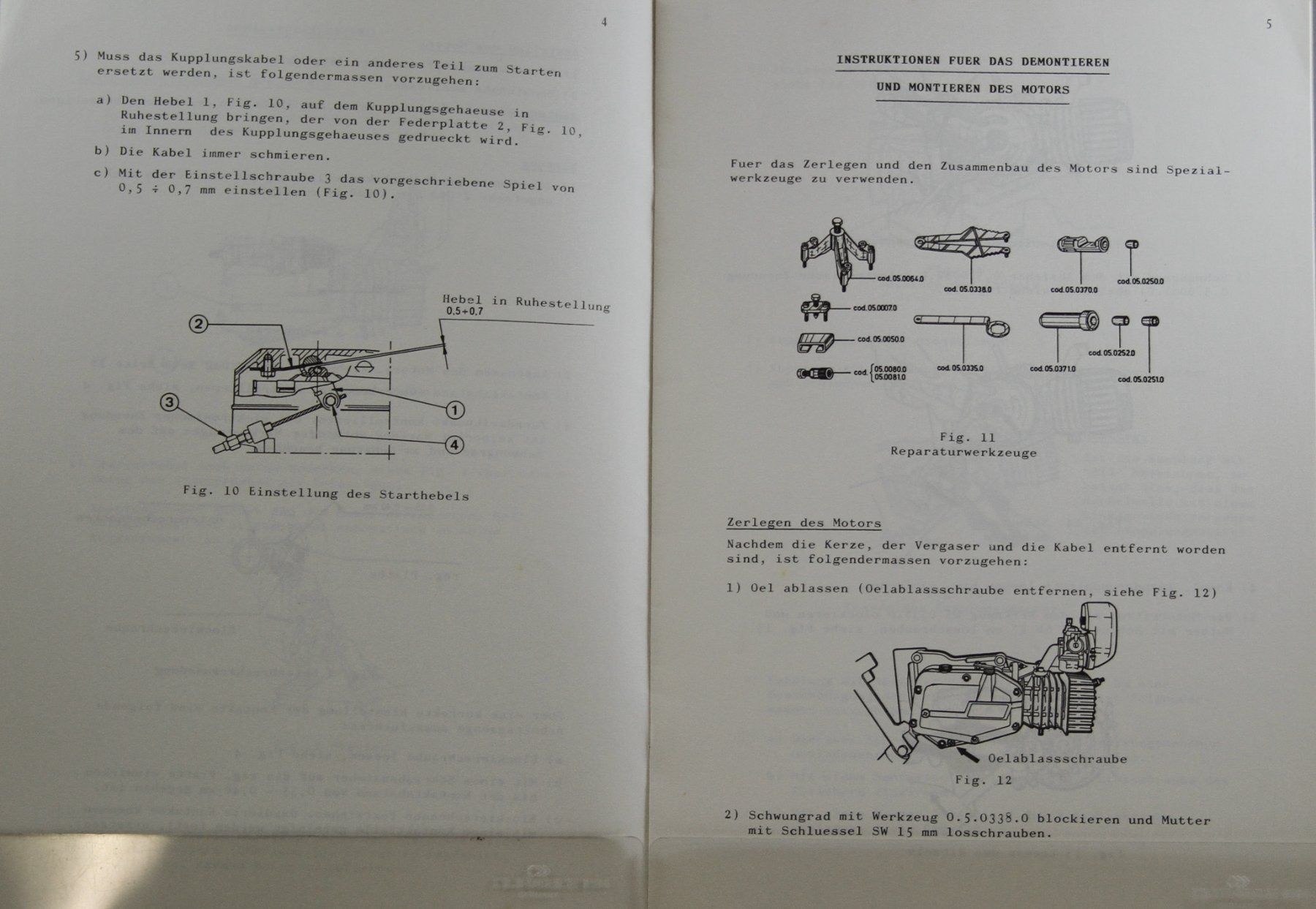 Cilo Documenti: ORIGINAL WEKSTATTHANDBUCH | CILO 515 WILDCAT | AB 1986 – Usato da Unterägeri venduto da GIGOLOLIT 3