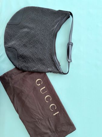 Gucci Handtasche, braunes Leder, Top Zustand, Original