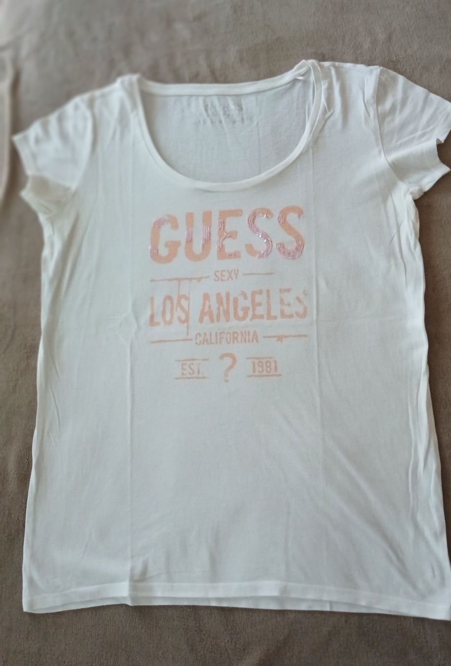 Guess T-shirt: GUESS DAMEN SHIRT GRÖSSE M – Usato da Villa Luganese venduto da luxlady 4