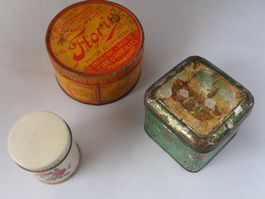 6. lot de 3 boîtes anciennes