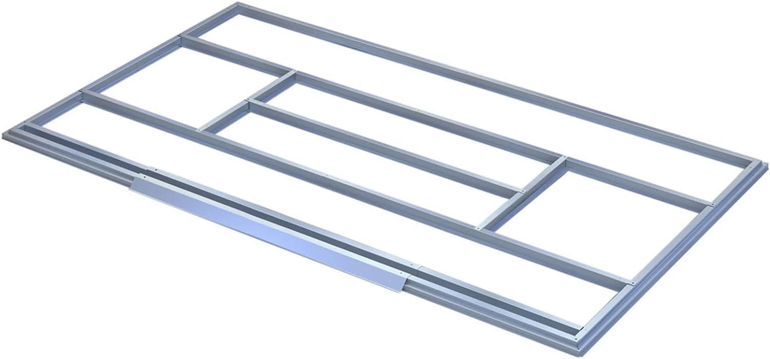 Casette da giardino & serre: HATTORO P100 Metall Gerätehaus Hellgrau – Nuovo e nell'imballaggio originale da Bottighofen venduto da zaap 7