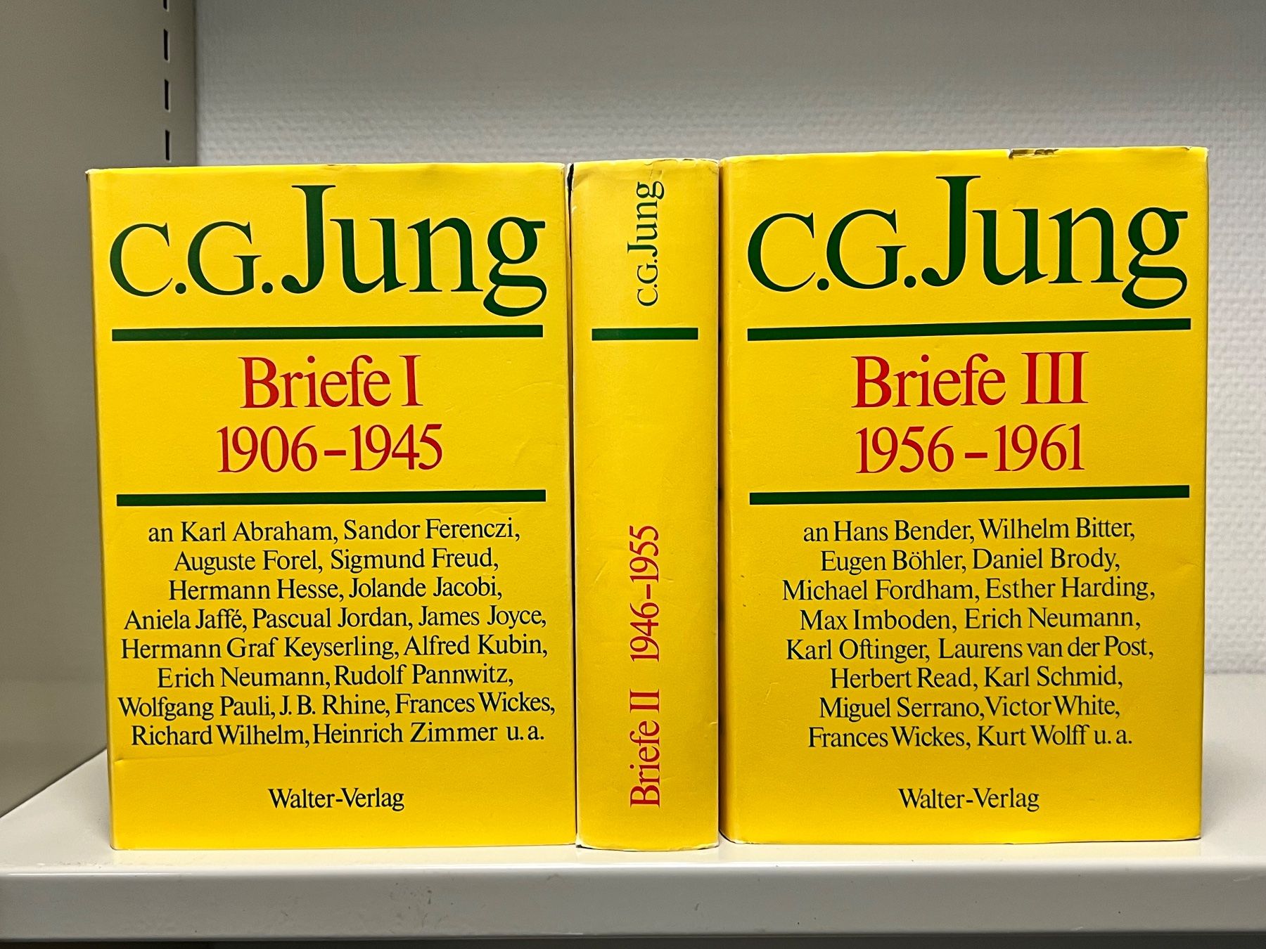 Livres: C. G. Jung Briefe 3 Bände – D'occasion à Adliswil par buch_und_kunst