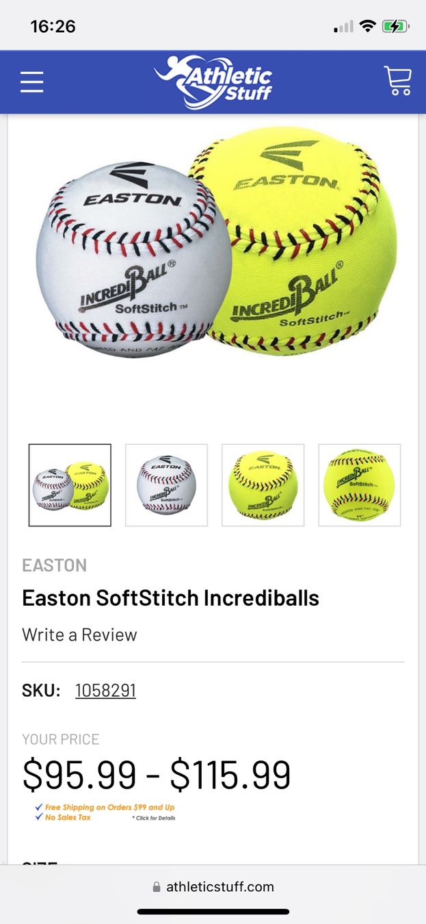 Palloni: Baseball Ball easton – Usato da Kriens venduto da draussen-zu-hause 2
