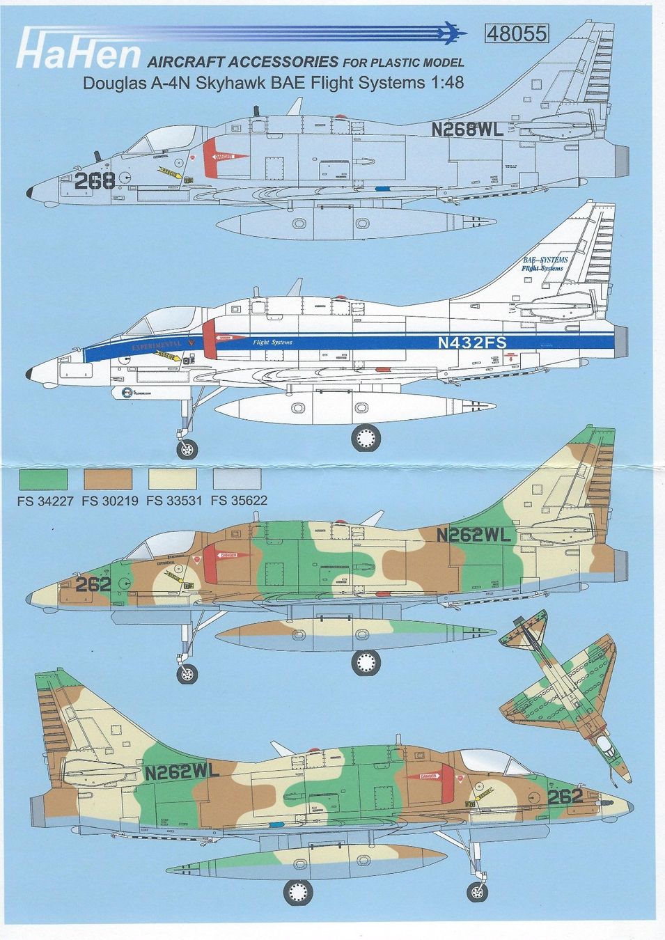 Kit di modellismo & Modellini statici: Decals für McDD A-4N Skyhawk 1/48 – Nuovo e nell'imballaggio originale da Bözen venduto da jackieoh