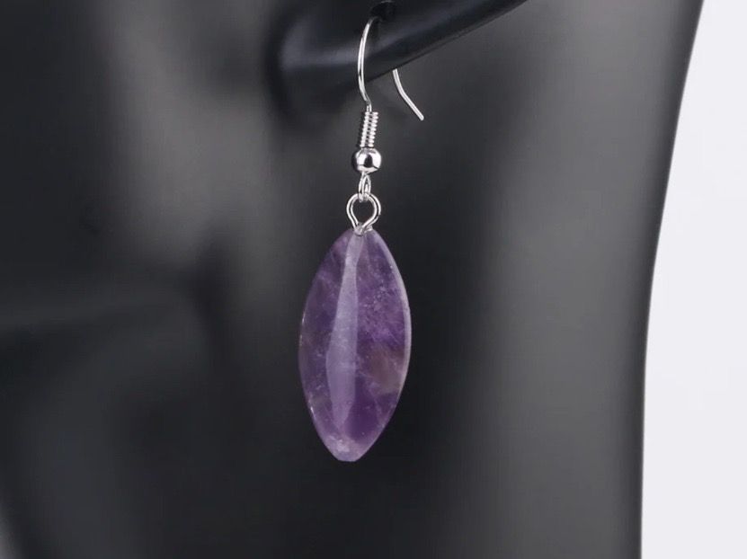 Orecchini pendenti & Orecchini a lobo: Ohrringe mit Amethyst – Nuovo (secondo la descrizione) da Gams venduto da Mariawicca
