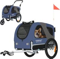 DOGGYHUT Premium MEDIUM 2in1 Blau