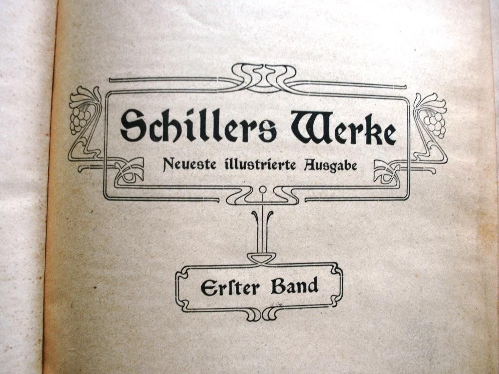 Libri: Schillers Werke – Usato da Grenchen venduto da Kogi7 2