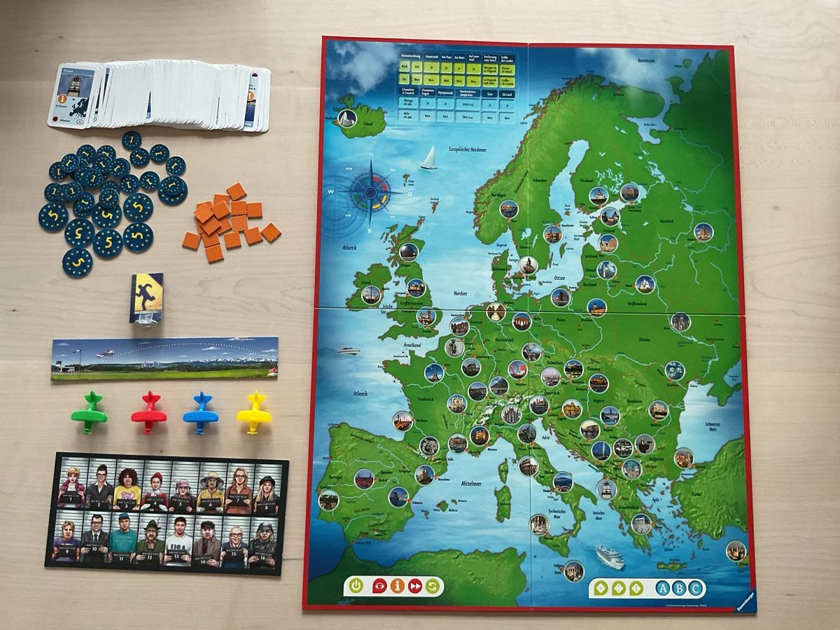 Tiptoi Giochi: Tiptoi Spiel: Quer durch Europa – Usato da Rickenbach SZ venduto da Gambit_1 2