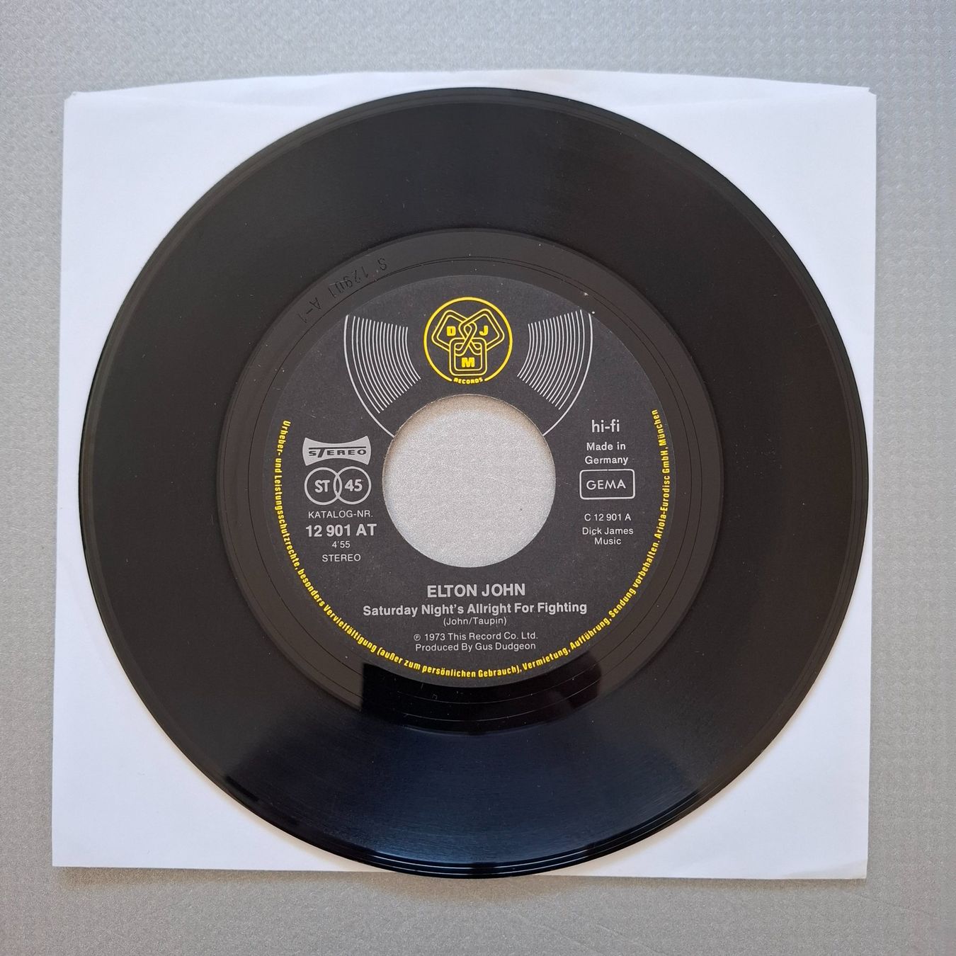 Dischi in vinile: Elton John - Saturday Night's Allright For Fighting – Usato da Arbon venduto da pendulum