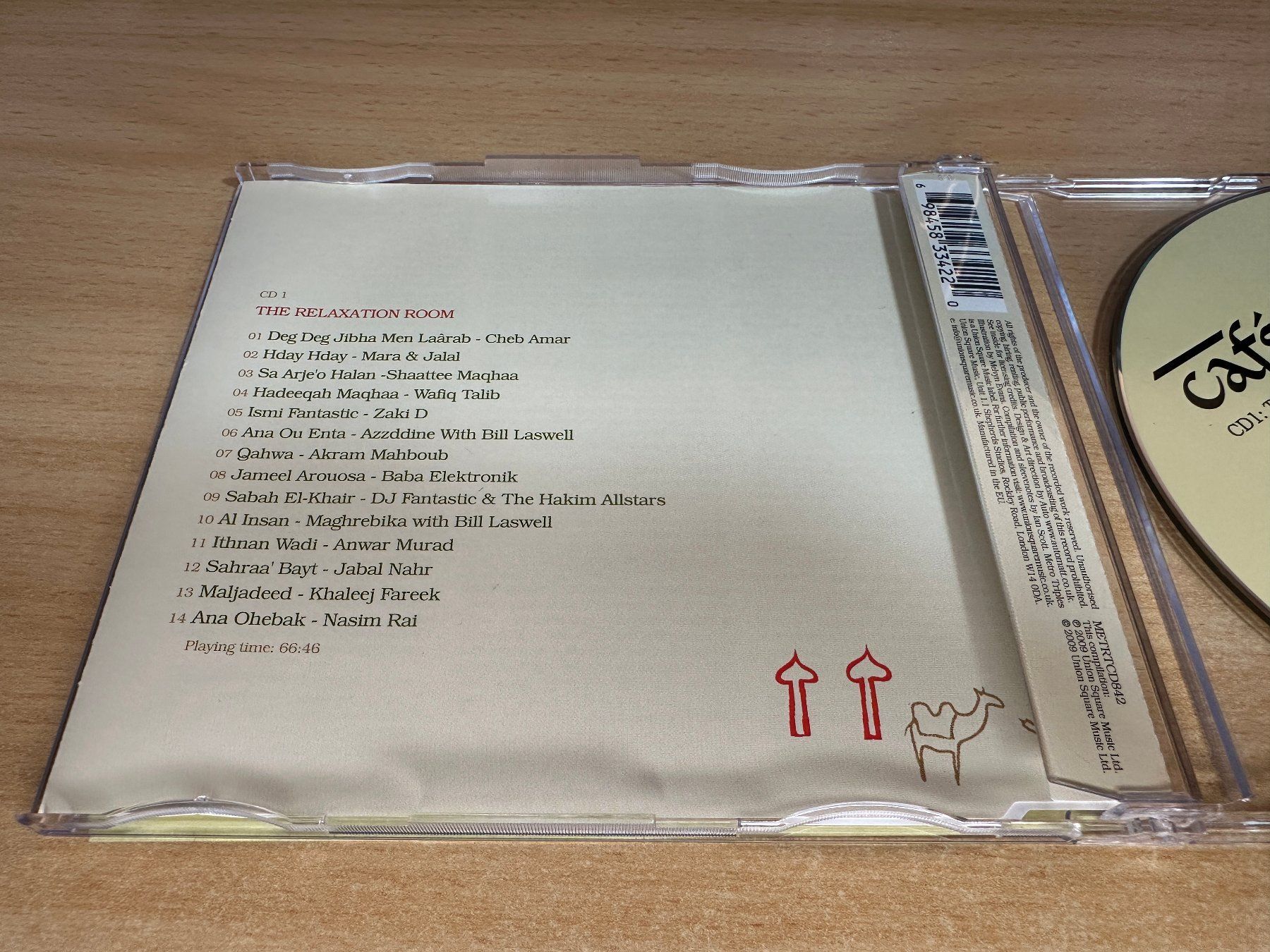 CD: Various – Café Arabia - 3 CD – Usato da Rikon im Tösstal venduto da Alpenmutz 3