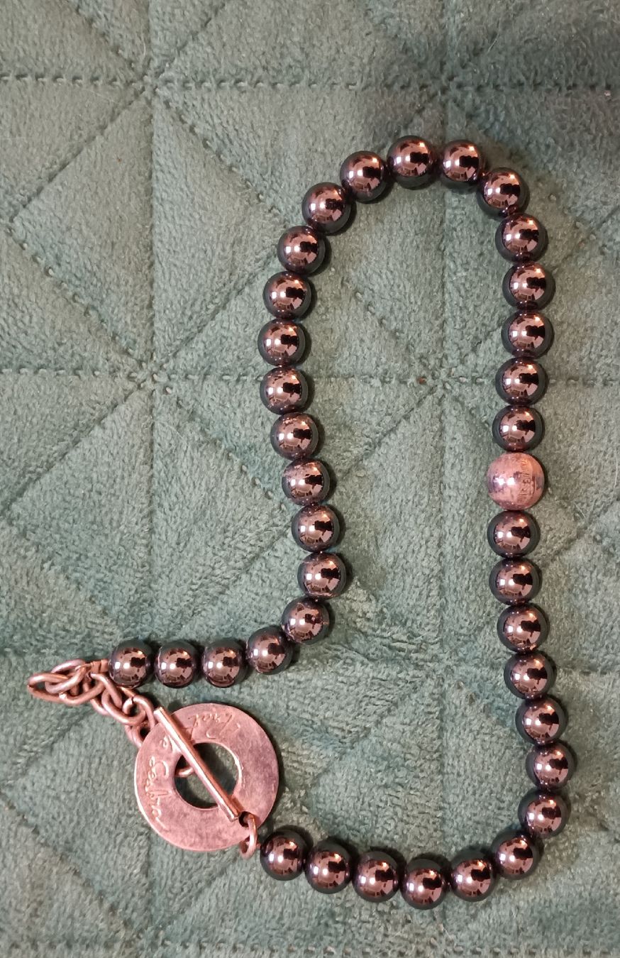 Catenine: Splendide collier en hématite Prat de Seabra – Usato da Môtiers NE venduto da ldu_6htd
