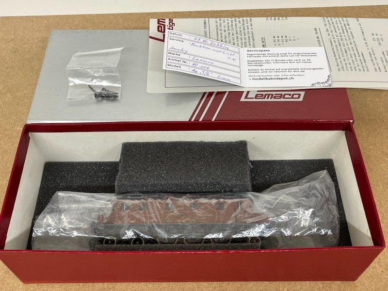 Lemaco Modellini di ferrovie: SBB Ae 3/6 I Lemaco DC – Usato da Büsserach venduto da ModellbahnDepot 6