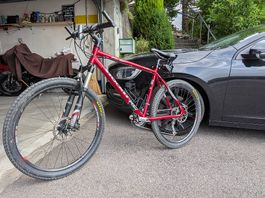 Mountainbike rot Marke Stöckli