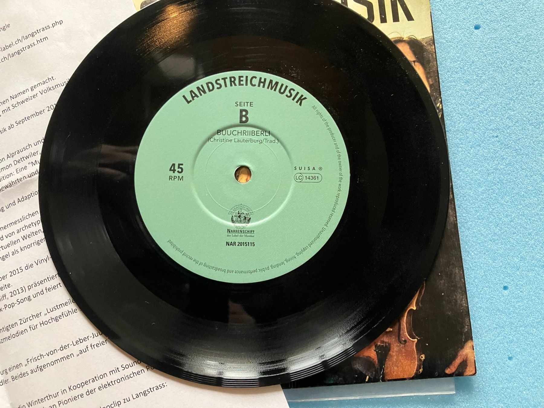 Dischi in vinile: Landstreichmusik – Nuovo (secondo la descrizione) da Aarwangen venduto da Jukebox3 6