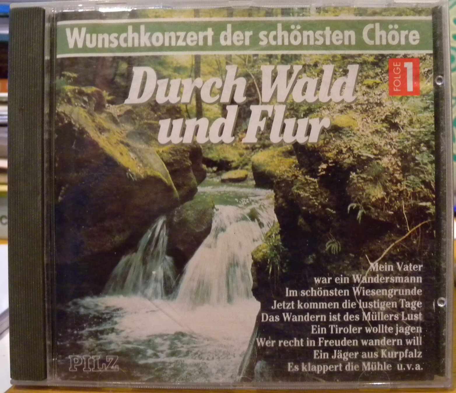 CD: "Durch Wald und Flur" - CD Wunschkonzert Chöre – Usato da Hauenstein venduto da davia72