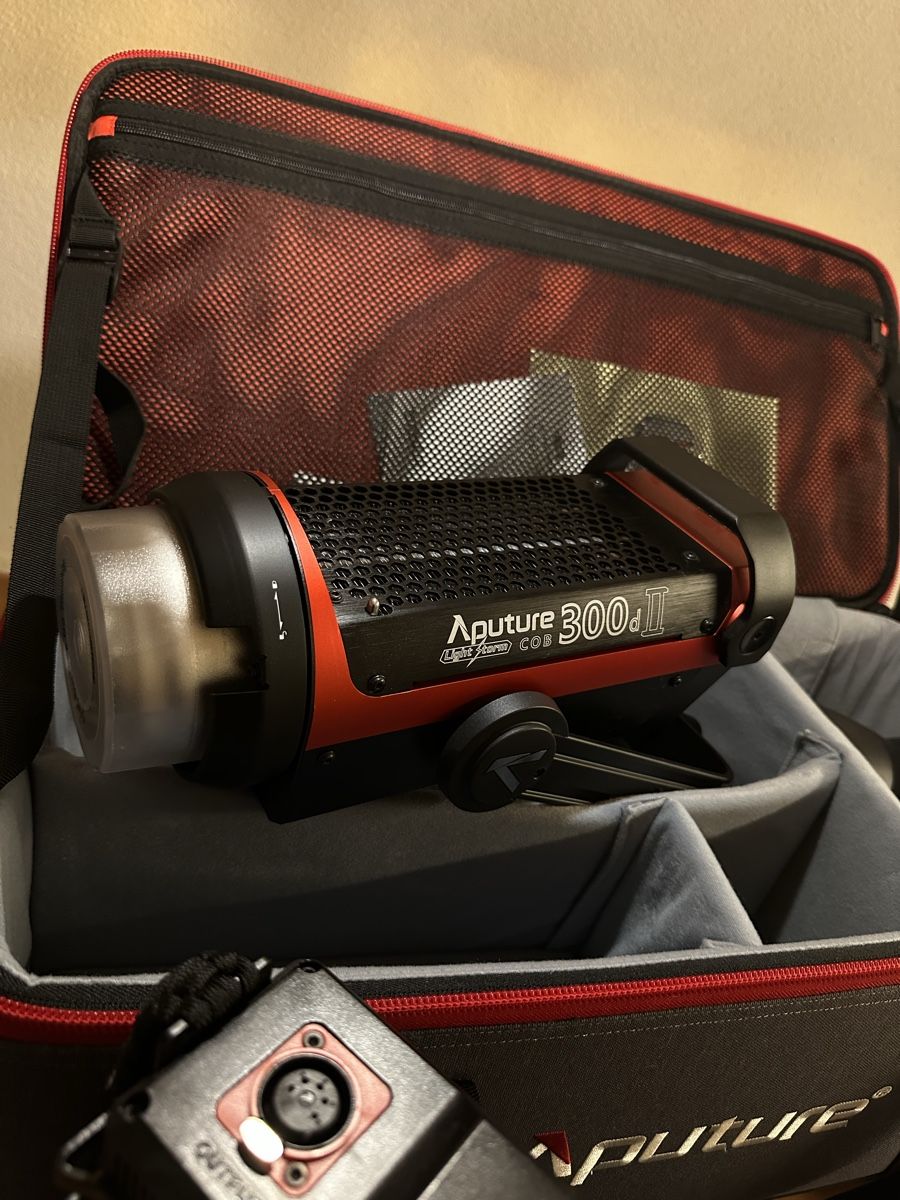 Aputure Lampade: Aputure Light Storm 300d II Set guter Zustand – Nuovo (secondo la descrizione) da Rebstein venduto da rij_p2sp 3