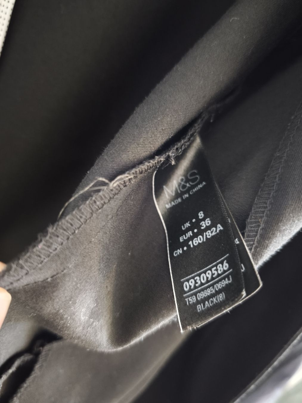 Completi & Tailleur: M&S Collection Black light Blazer, Size 8 – Usato da Sursee venduto da Re.joy 3