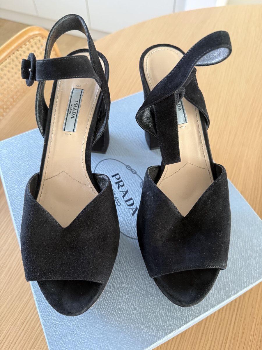 Prada Scarpe da donna: Prada Suede Sandals – Usato da Wallisellen venduto da rac_sy2x