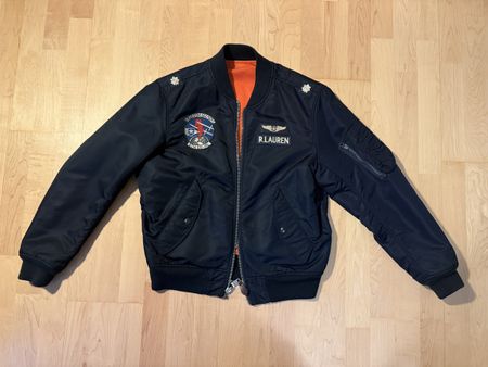 RALPH LAUREN PILOT BOMBERJACKET - M