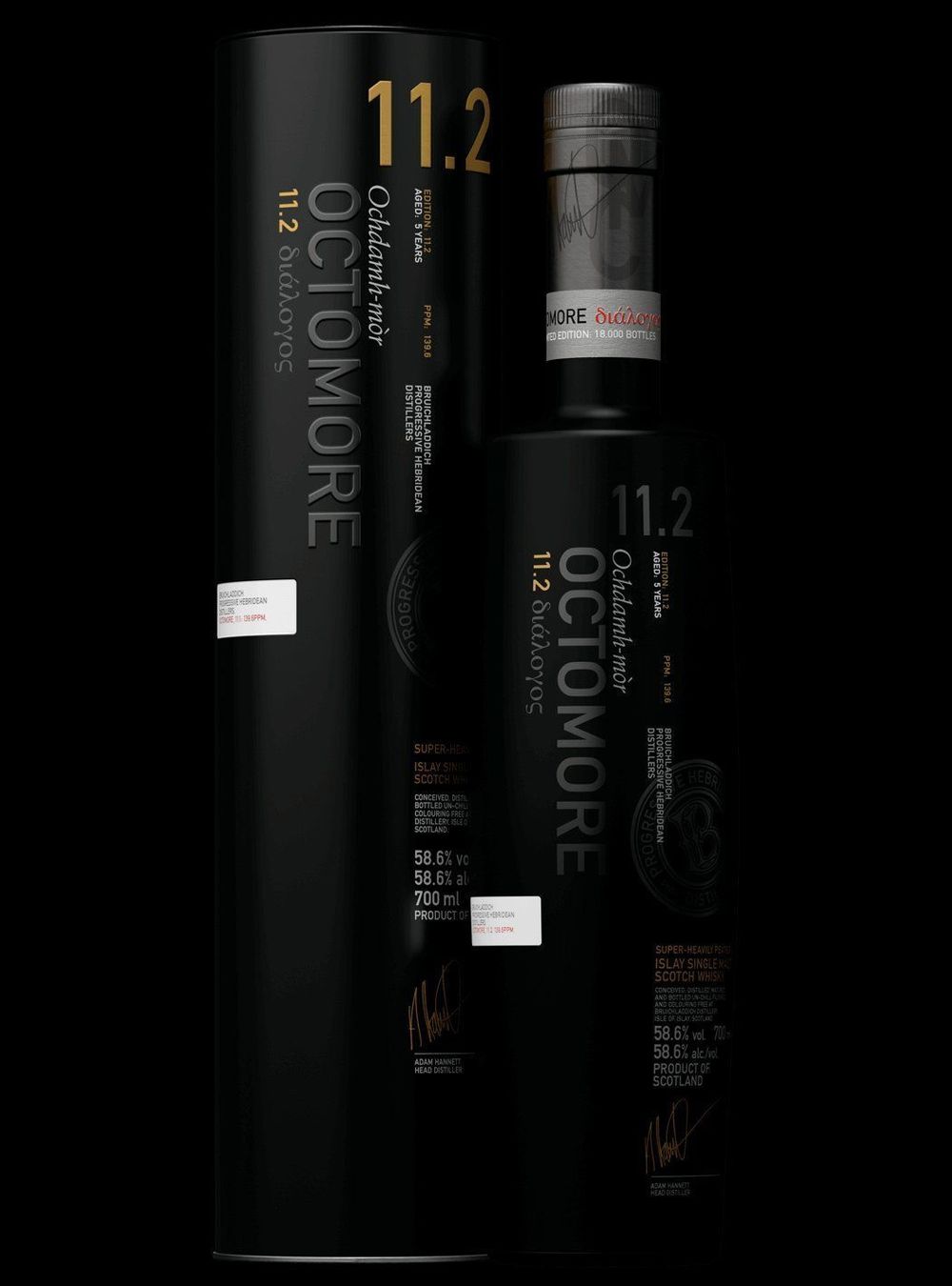 Octomore Bevande alcoliche: Bruichladdich Octomore 11.2 – Nuovo e nell'imballaggio originale da Deitingen venduto da Gold-Delikatessen