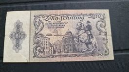 Banknote Osterreich 1950