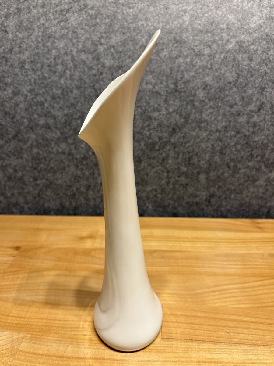 Vasi & Recipienti: Blumenvase Keramik weiss – Nuovo (secondo la descrizione) da Rümlang venduto da euqinom16 1