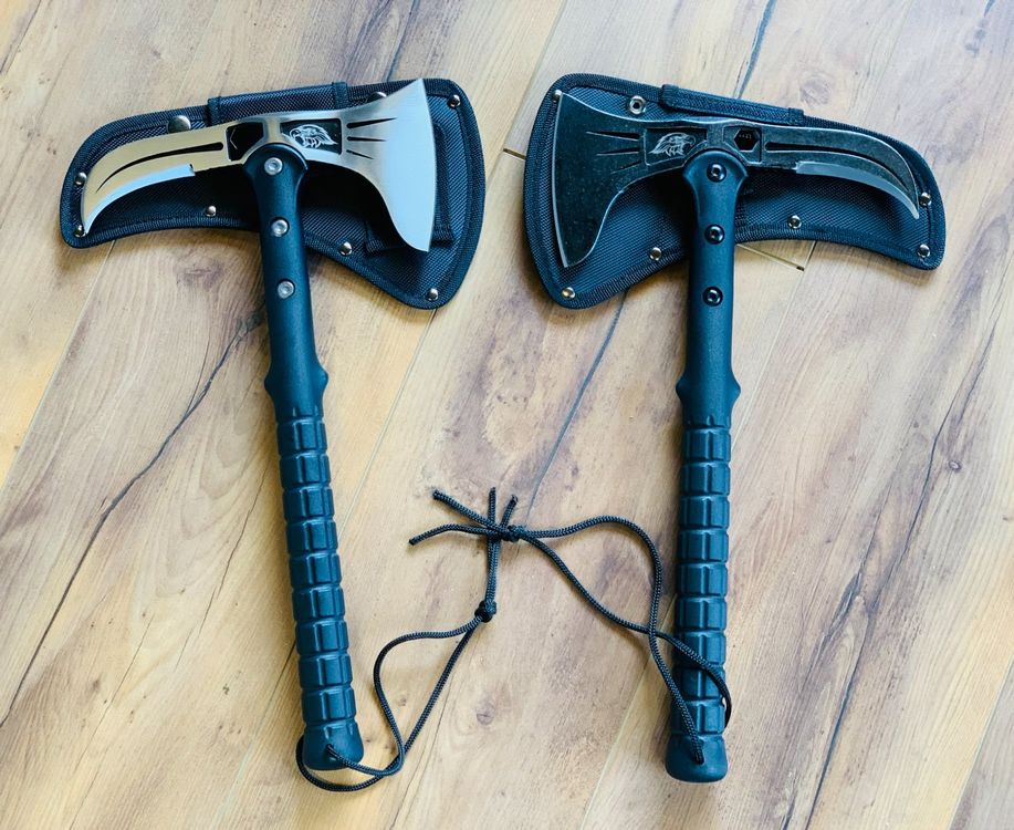 2 tlg. Outdoor AXT Messer BUNDLE FALKE 39cm NEU | Kaufen auf Ricardo