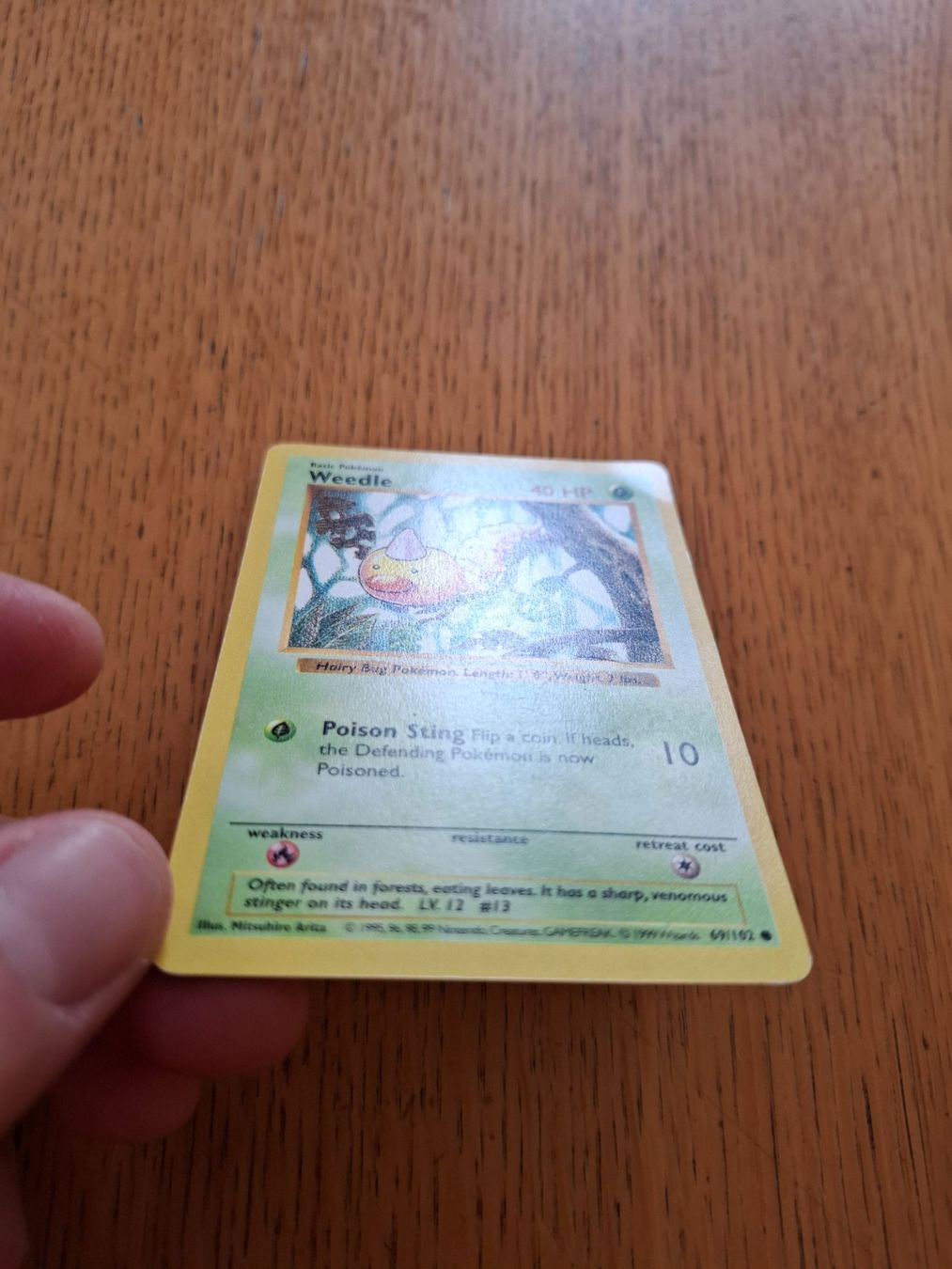 Pokémon Carte collezionabili: Pokemon Weedle Base Set Shadowless 69/102 – Usato da Giornico venduto da ale_lc8k 2