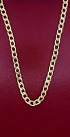 18 Karat Ankergliederkette aus Gold 