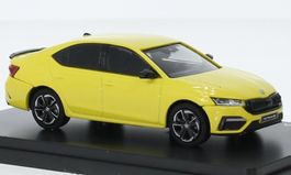 Skoda Octavia IV RS seit 2020 gelb       1:43 von Abrex