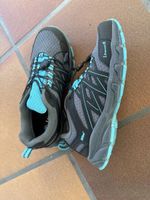 Landrover Trekkingschuhe, grau-türkis, Grösse 38, Top!