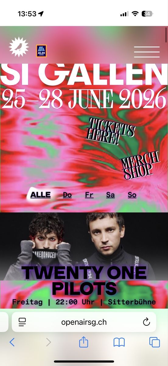 Biglietti: OASG Ticket 4- Tagespass – Nuovo e nell'imballaggio originale da Montlingen venduto da Lilly1995