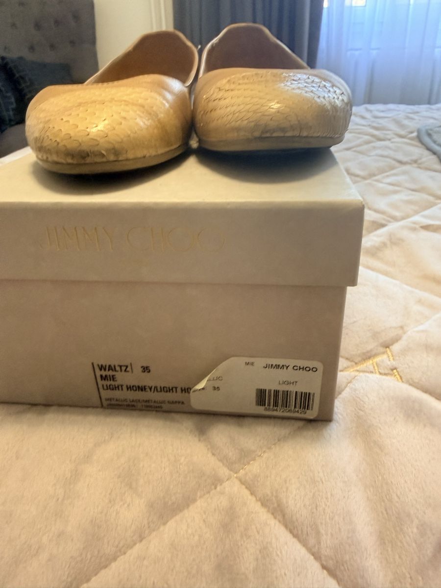 Jimmy Choo Scarpe da donna: Jimmy Choo Waltz ballet flats – Usato da Genève venduto da iri_f78b 5