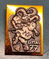 Fasnachtsplakette Littau 1977 Gold Mättli-Zunft Littau