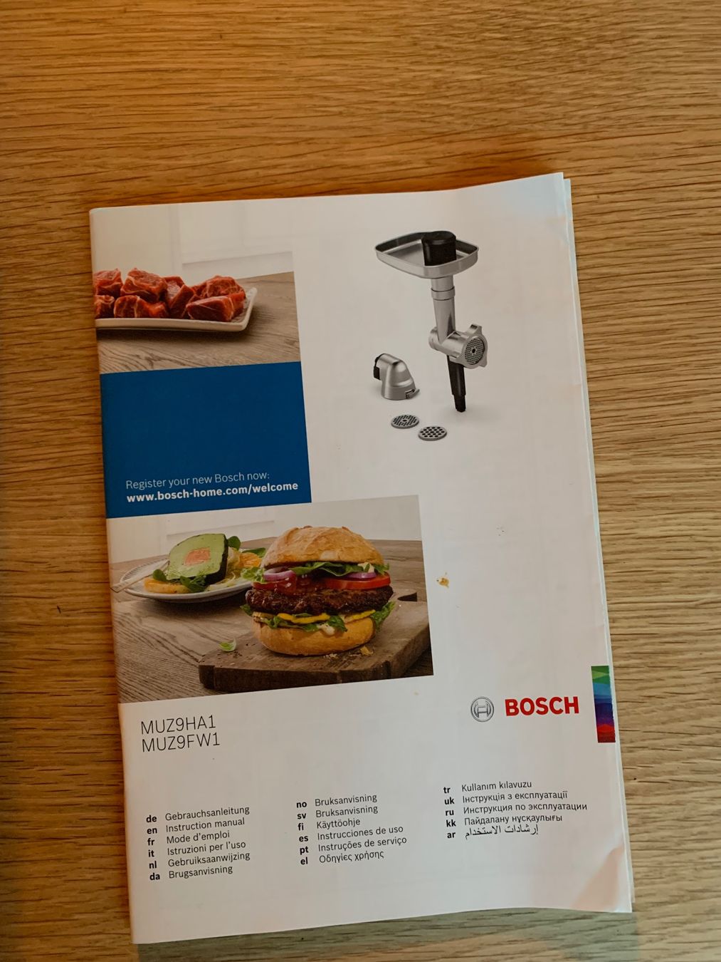 Bosch Elettrodomestici da cucina: Fleischwolf – Usato da Unterbäch VS venduto da chr_cd25 1