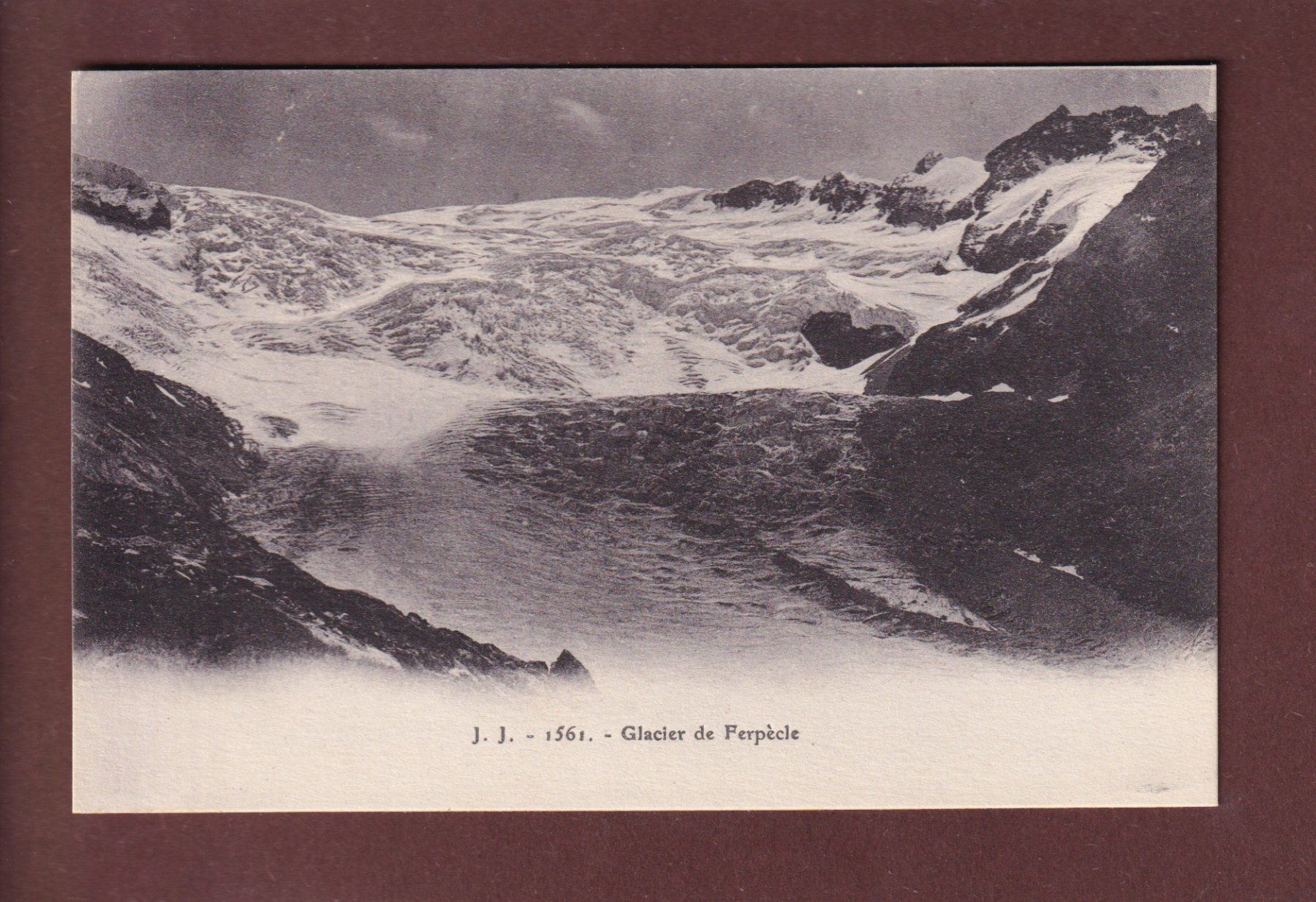 Cartoline postali: Glacier de FERPECLE – Usato da Pully venduto da nicecards