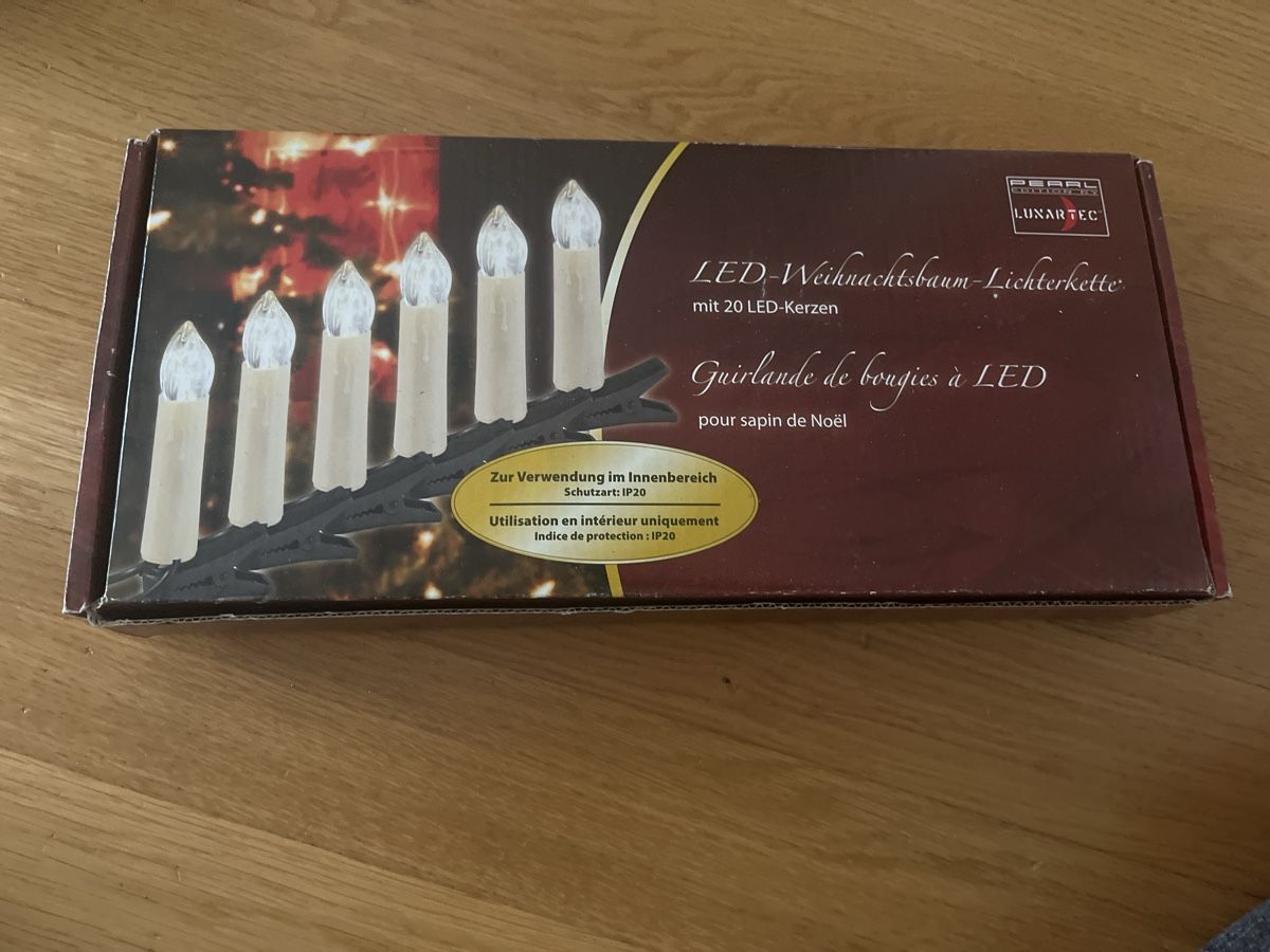 Ghirlande e barre luminose: Led Weihnachts Lichterkette – Nuovo (secondo la descrizione) da Buttisholz venduto da Eberlic