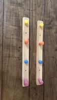 IKEA Flisat Wandgarderobe Holz mit Haken guter Zustand