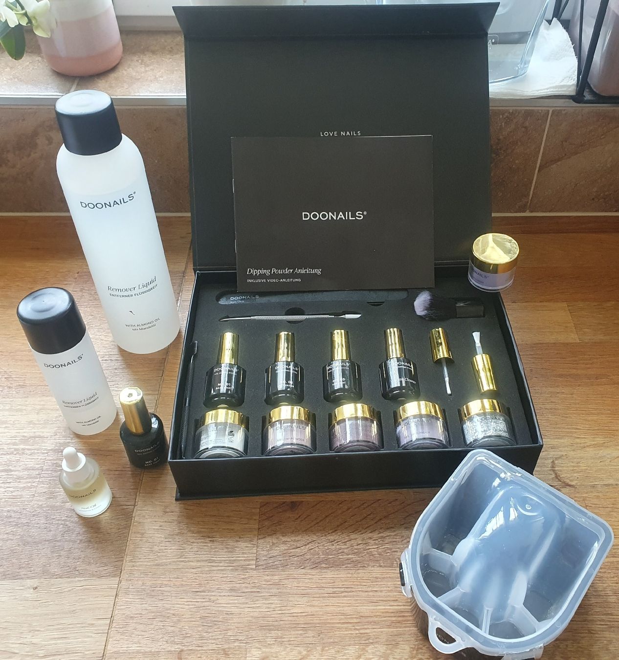 Unghie finte: DOONAILS Dipping Powder Set  – Nuovo (secondo la descrizione) da Grindel venduto da Delphin79