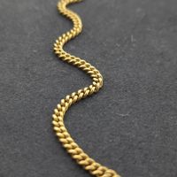 Hochtwertige Goldkette in 750 Gelbgold