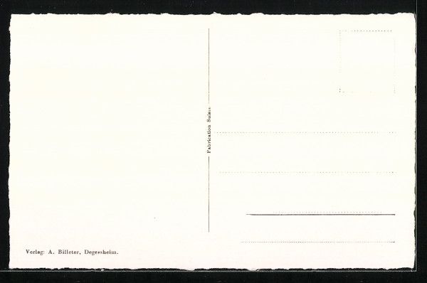 Cartoline postali: AK Degersheim, Partie der Kirche – Usato da Berlin venduto da bartko-reher 1