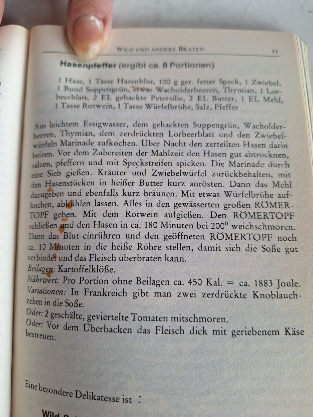 Bücher: KOCHBUCH FÜR RÖMERTOPF – Gebraucht aus Huttwil von Kunterbuntli 3
